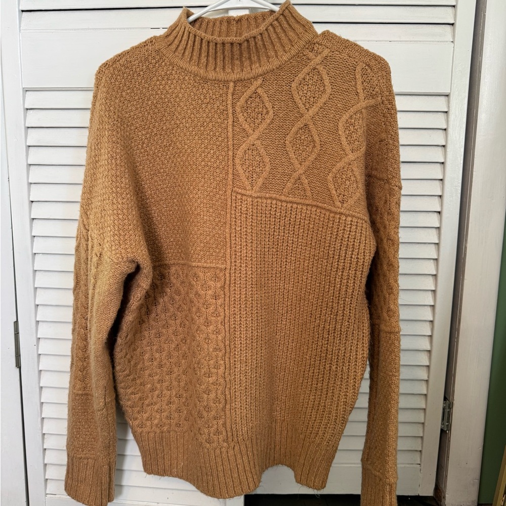 American Eagle Outfitters Brown Turtleneck Sweater